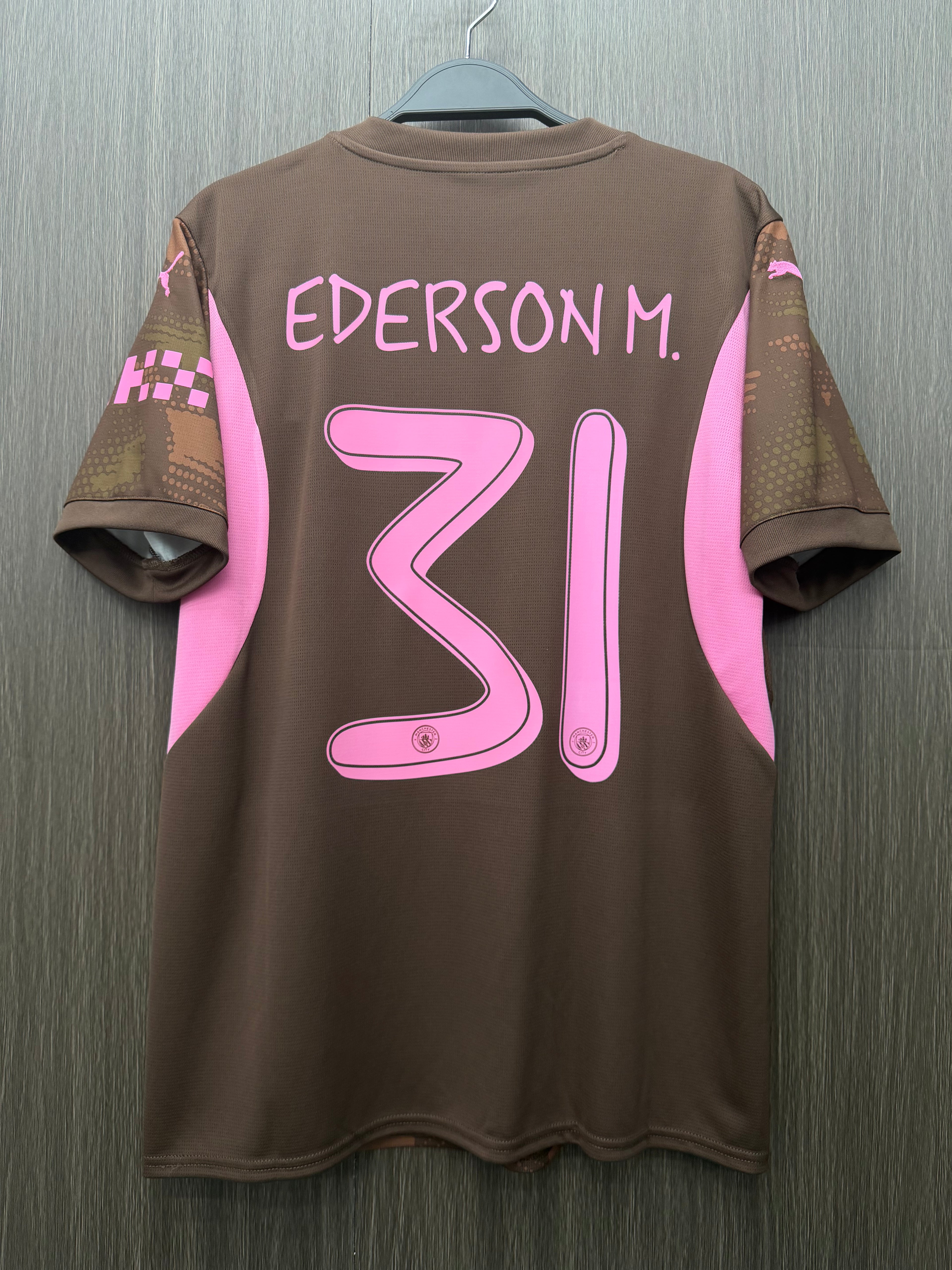 24/25 曼城啡色龍門